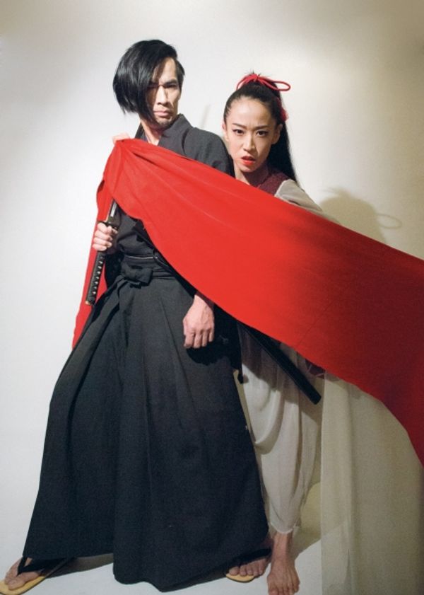 Yoshi Amao as the Rogue Assassin and Ai Ikeda as She-Wolf Photo