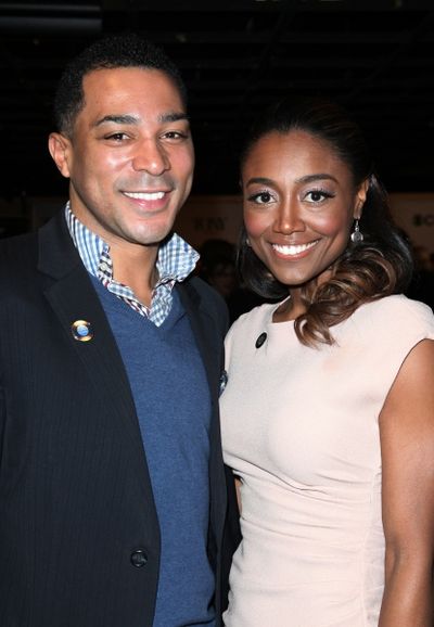 Charl Brown & Patina Miller Photo