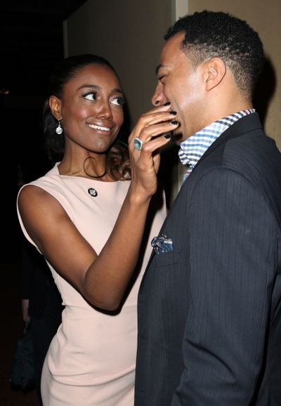 Patina Miller & Charl Brown Photo