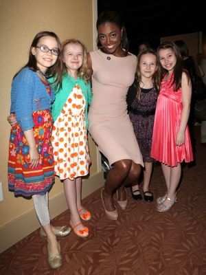 Oona Laurence, Milly Shapiro, Patina Miller, Sophia Shapiro, Bailey Ryon  Photo