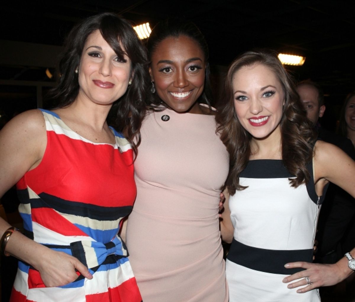 Stephanie J. Block, Patina Miller & Laura Osnes at 