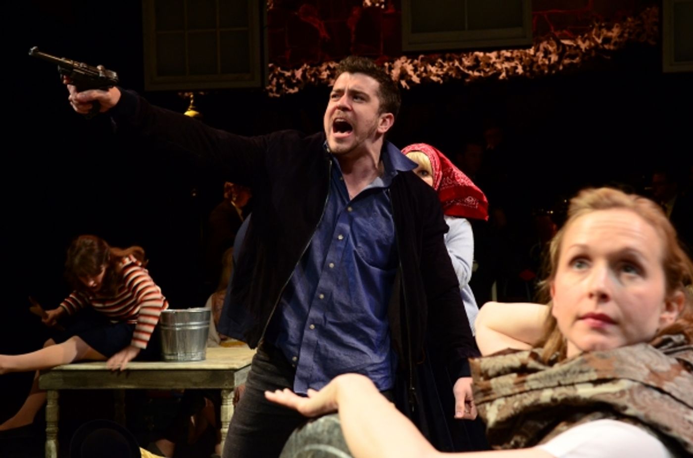 Photo Flash: First Look at Colleen Hawks, John Ashley Brown and More in APAC's BLOOD BROTHERS Photo Flash: First Look at Colleen Hawks, John Ashley Brown and More in APAC's BLOOD BROTHERS Image