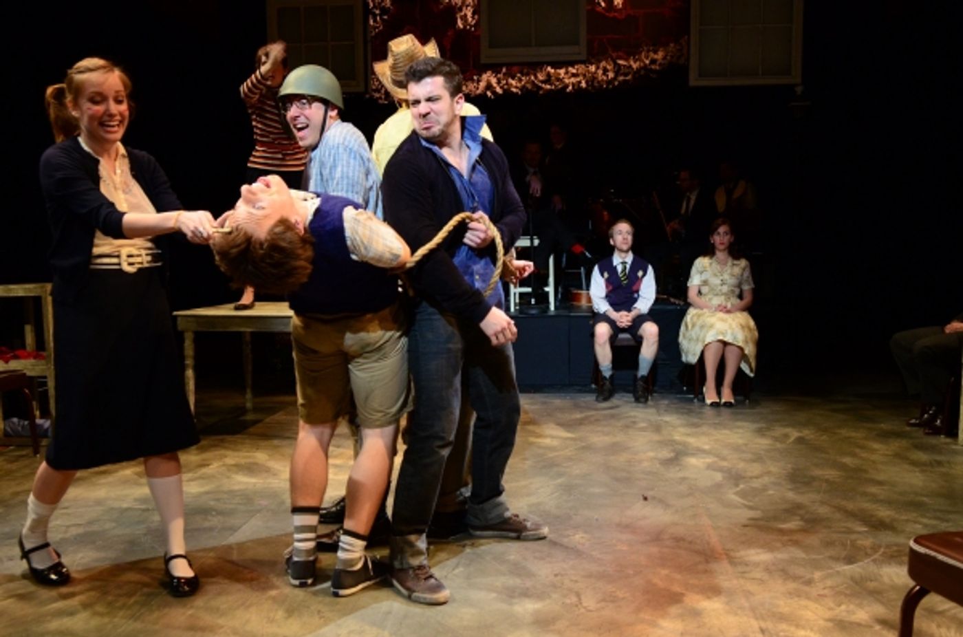 Photo Flash: First Look at Colleen Hawks, John Ashley Brown and More in APAC's BLOOD BROTHERS Photo Flash: First Look at Colleen Hawks, John Ashley Brown and More in APAC's BLOOD BROTHERS Image