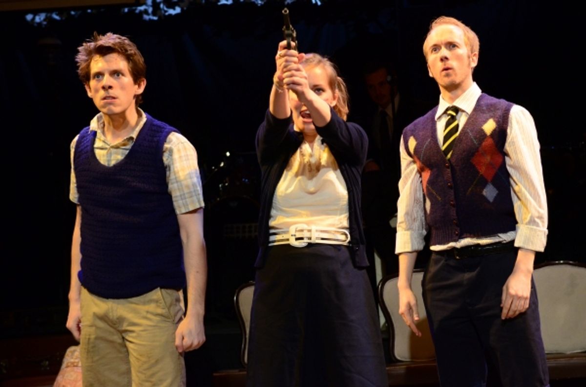 Rowan Michael Meyer, Kayla Wickes, Simon Pearl at 