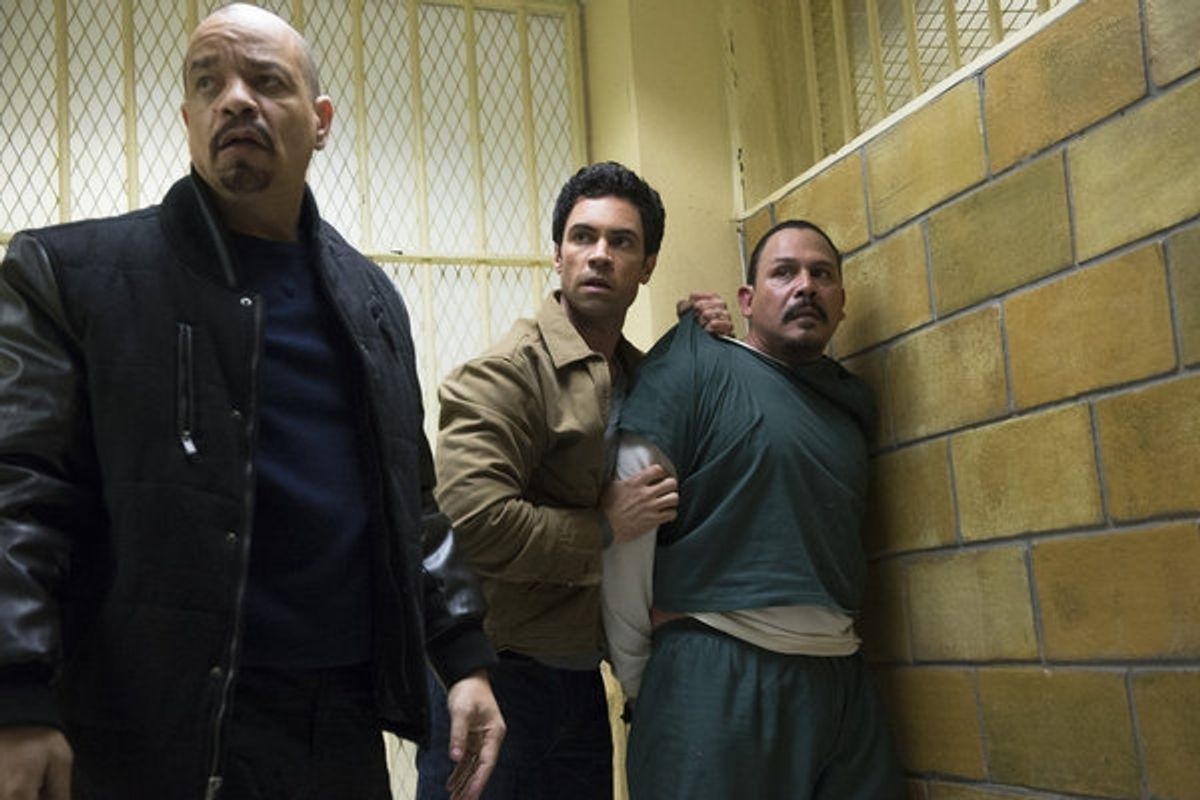 Ice-T, Danny Pino, Emilio Rivera at 