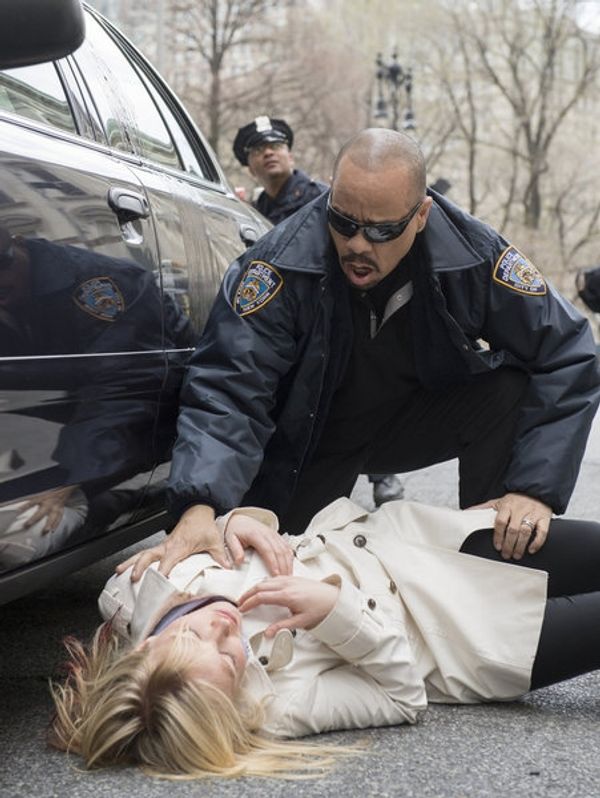 Kelli Giddish, Ice-T Photo