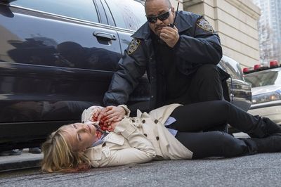Kelli Giddish, Ice-T Photo