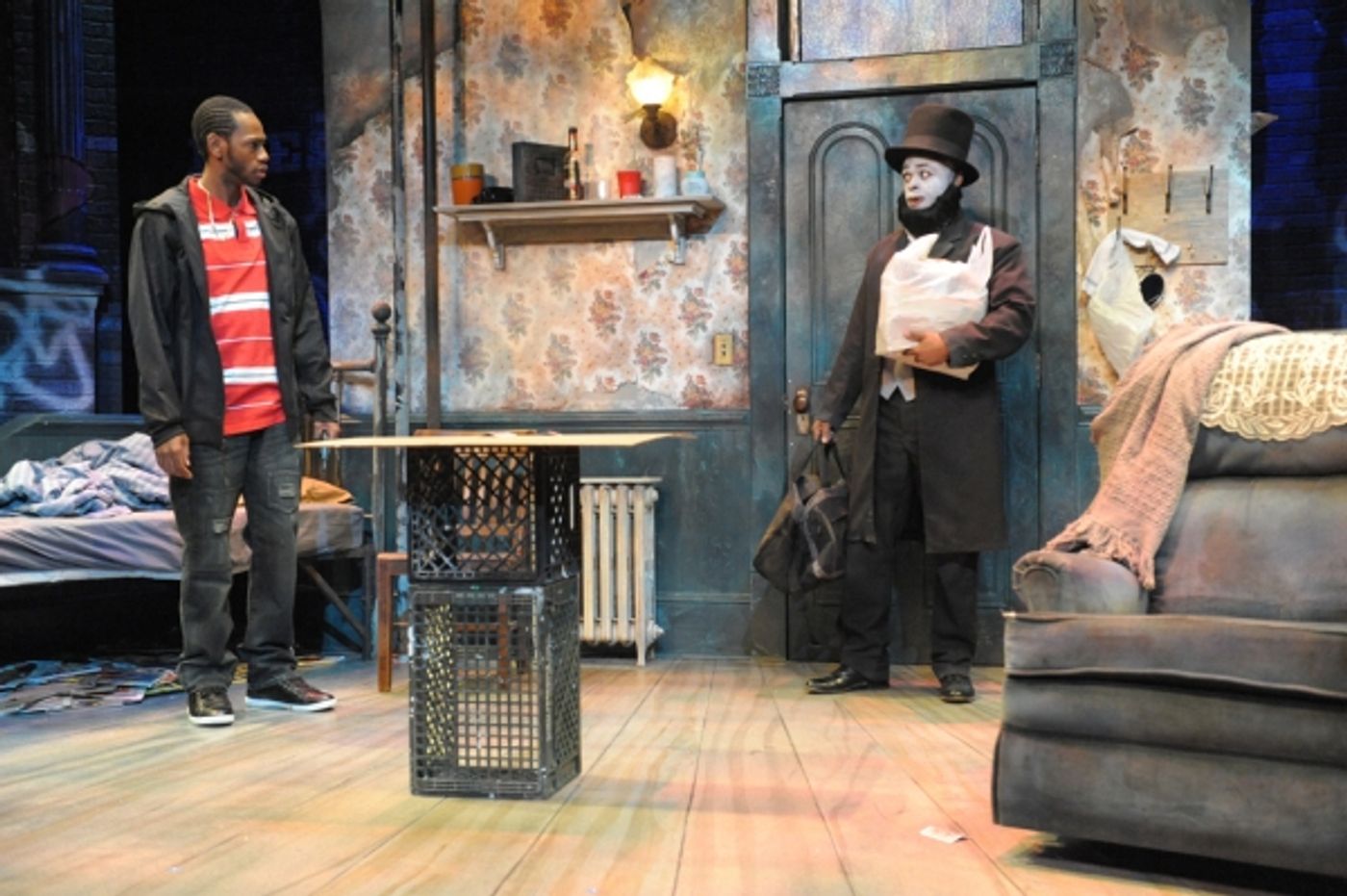 Photo Flash: First Look at Eric Berryman and KenYatta Rogers in Everyman's TOPDOG/UNDERDOG  Image