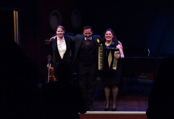 Jessica Wright, Mark Nadler, Franca Vercelloni Photo