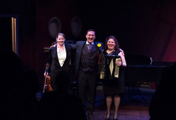 Jessica Wright, Mark Nadler, Franca Vercelloni Photo