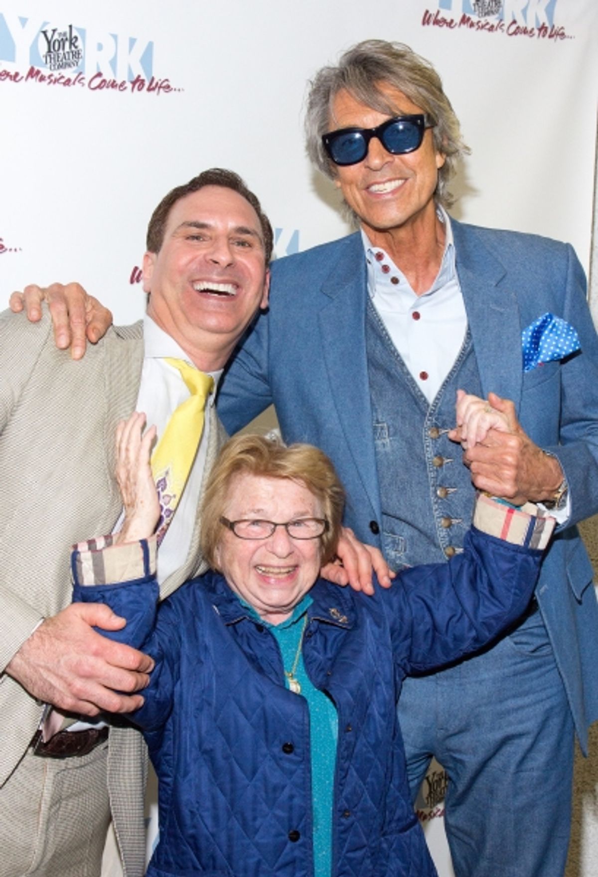 Mark Nadler, Dr. Ruth Westheimer, Tommy Tune at 