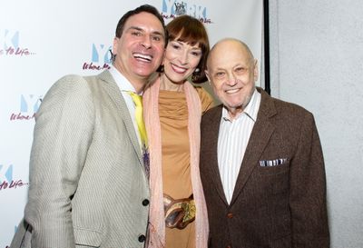 Mark Nadler, Karen Akers, Charles Strouse Photo
