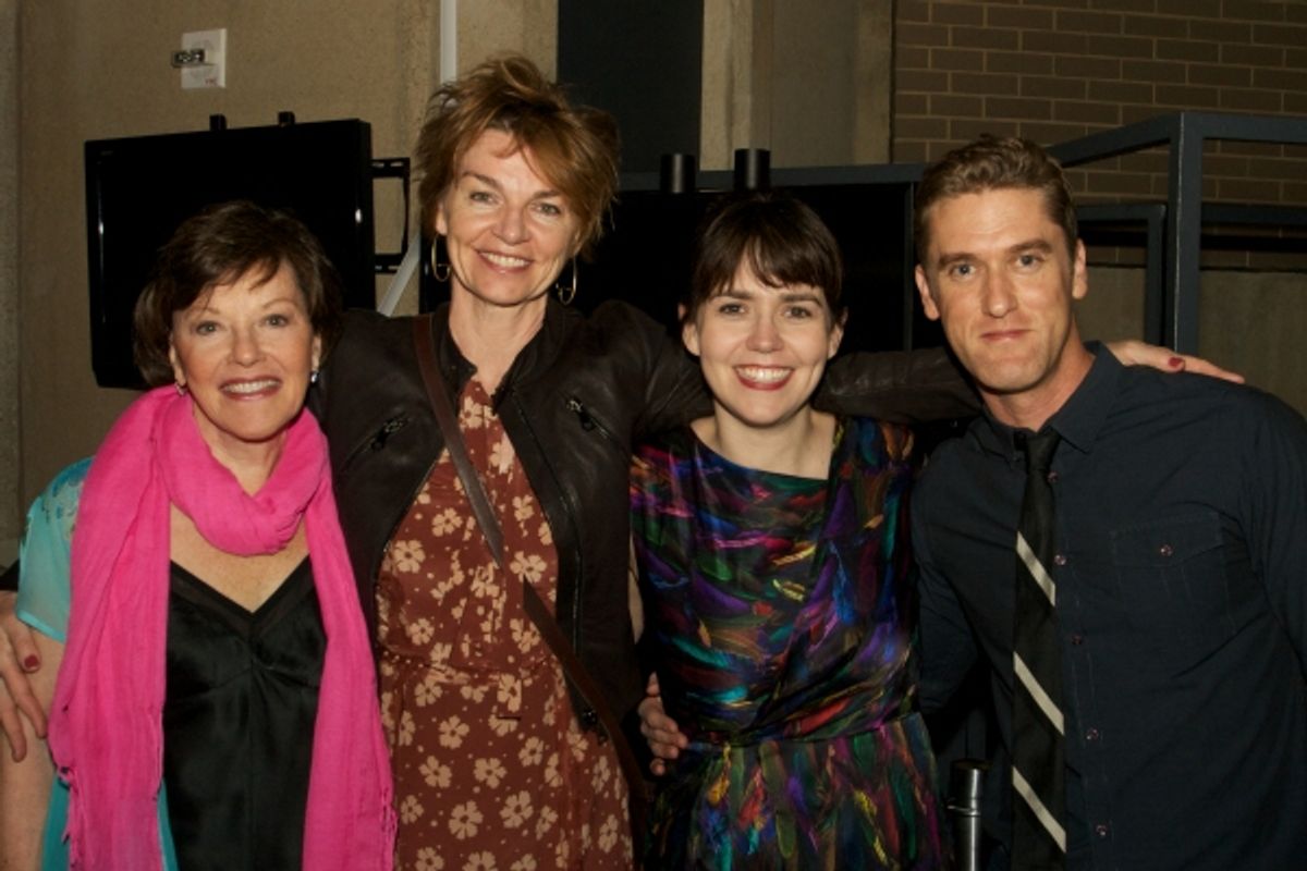 Cast members Helen Carey, Martha Hackett, Emily Donahoe and Scott Drummond at 