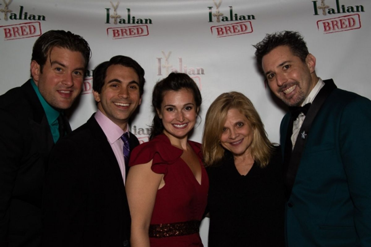 Tom Felicciardi (producer), David Dabbon (musical Supervisor, Candice Guardino, Donna Drake (dir), Robert Levinstein (assoc. Producer) at 