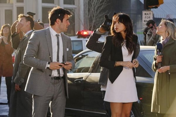 Josh Bowman, Ashley MadekwE, MILBY BARRON Photo