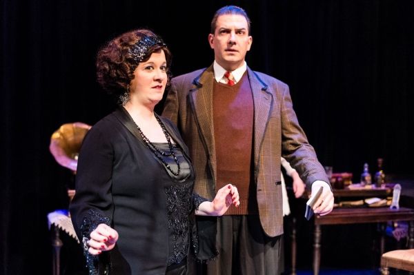 Michelle Edwards (Mrs. Ravenscroft) and Seán Patrick Judge (Ruffing). Photo
