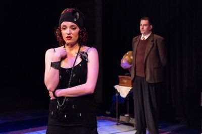 Zoquera Millburn (Gillian) and Se&aacute;n Patrick Judge (Ruffing). Photo