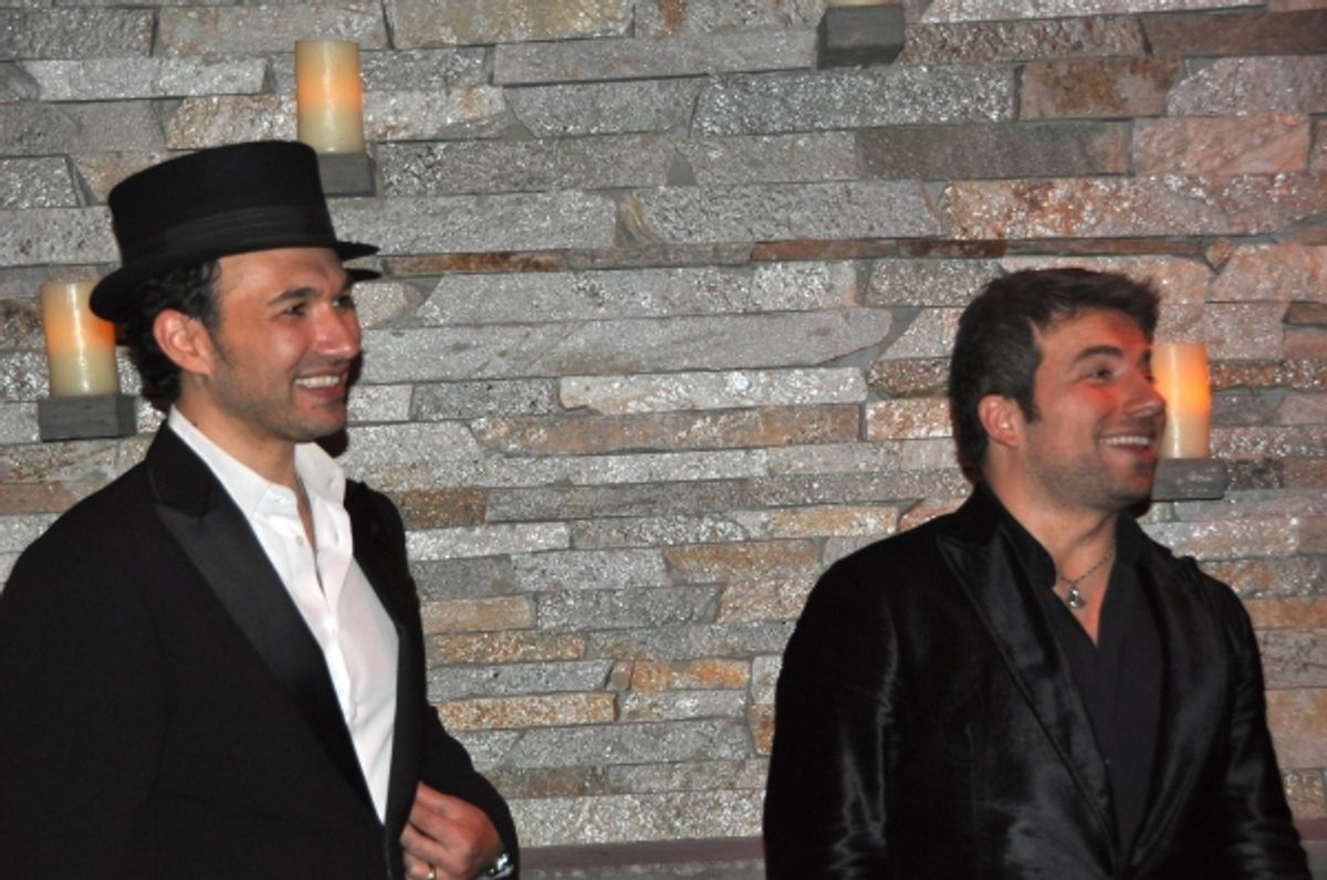 Victor Micallef and Remigio Pereira at 