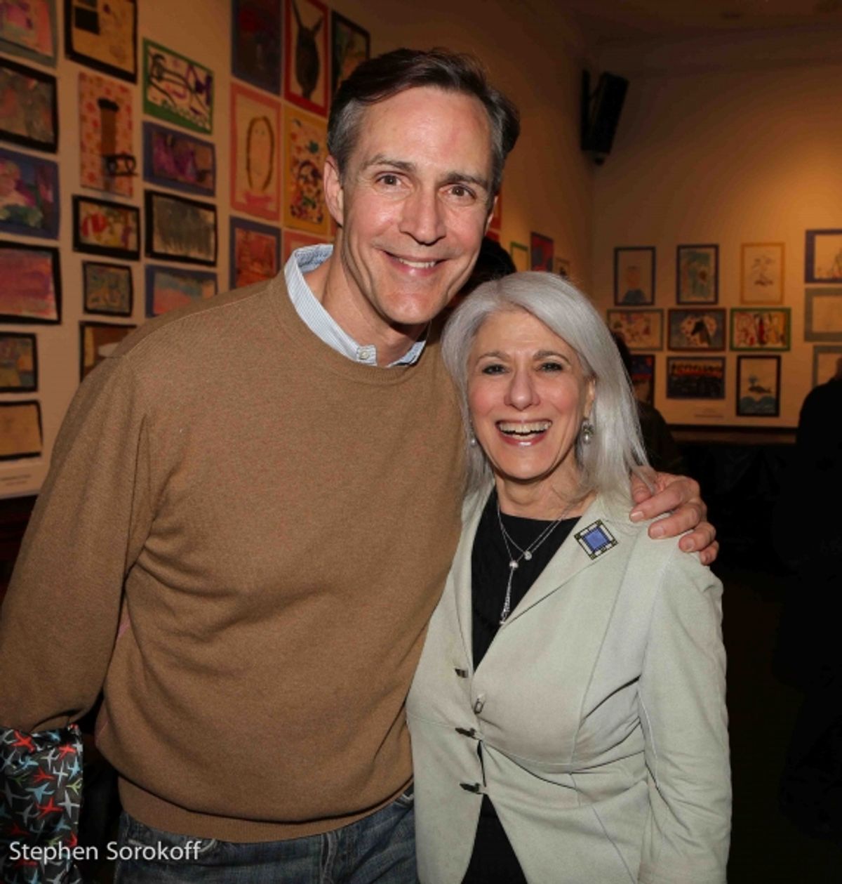 Howard McGillin & Jamie deRoy at 