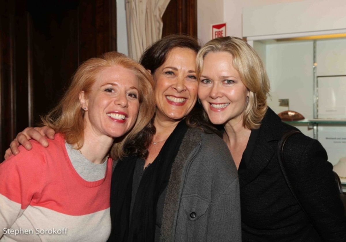 Deborah Grace Winer, Karen Ziemba, Rebecca Luker at 