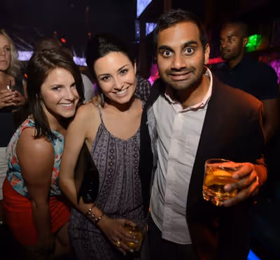 Aziz Ansari and Company Photo