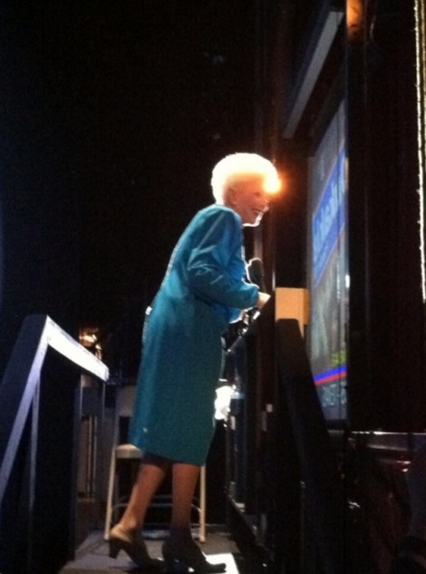 Photo Flash: Saturday Intermission Pics, May 4, Part 2 - Holland Taylor's First SIP from ANN, Christopher Lloyd and More! Photo Flash: Saturday Intermission Pics, May 4, Part 2 - Holland Taylor's First SIP from ANN, Christopher Lloyd and More! Image