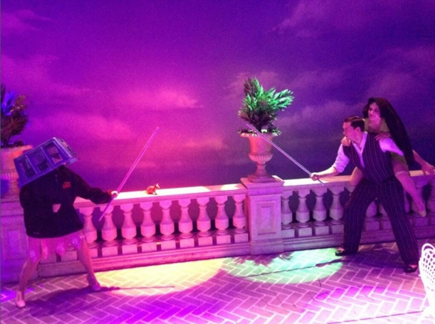 Photo Flash: Saturday Intermission Pics, May 4, Part 2 - Holland Taylor's First SIP from ANN, Christopher Lloyd and More! Photo Flash: Saturday Intermission Pics, May 4, Part 2 - Holland Taylor's First SIP from ANN, Christopher Lloyd and More! Image