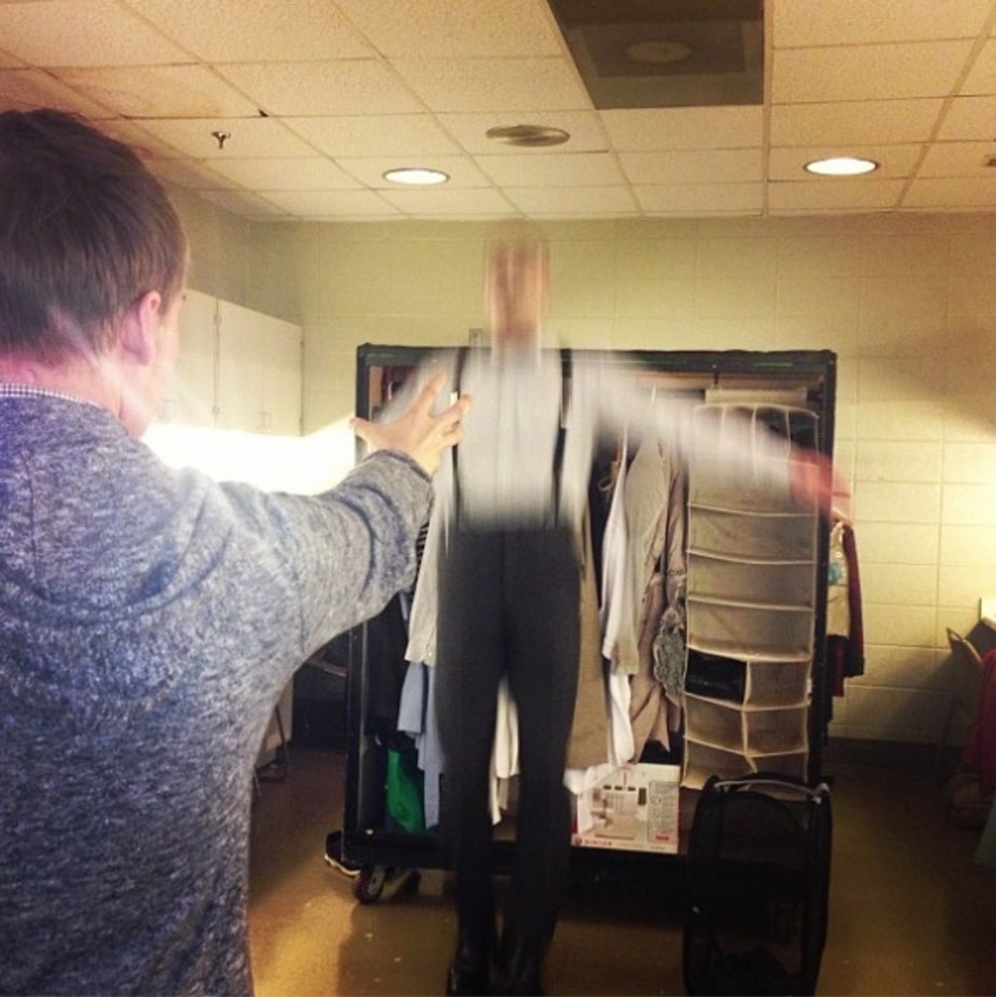 Photo Flash: Saturday Intermission Pics, May 4, Part 2 - Holland Taylor's First SIP from ANN, Christopher Lloyd and More! Photo Flash: Saturday Intermission Pics, May 4, Part 2 - Holland Taylor's First SIP from ANN, Christopher Lloyd and More! Image