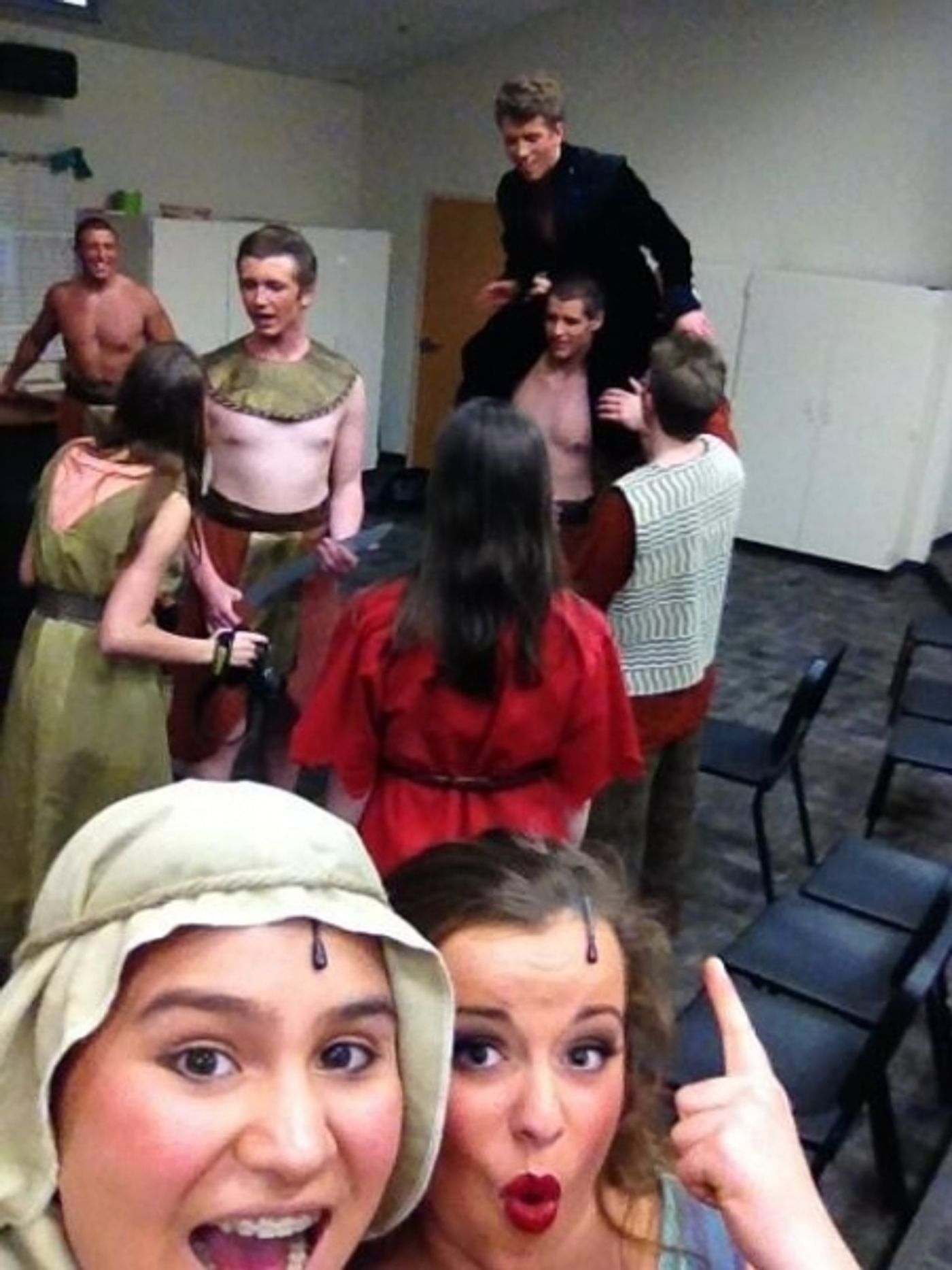 Photo Flash: Saturday Intermission Pics, May 4, Part 2 - Holland Taylor's First SIP from ANN, Christopher Lloyd and More! Photo Flash: Saturday Intermission Pics, May 4, Part 2 - Holland Taylor's First SIP from ANN, Christopher Lloyd and More! Image