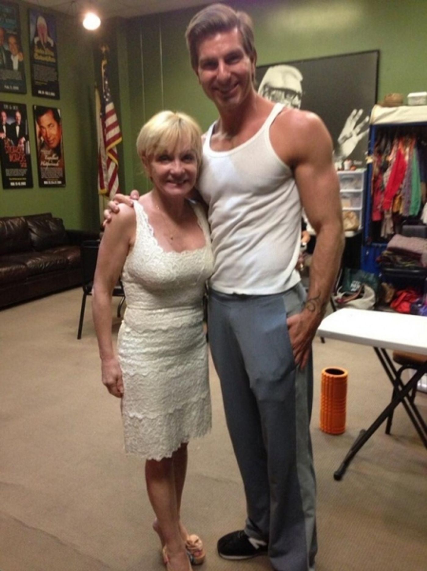 Photo Flash: Saturday Intermission Pics, May 4, Part 2 - Holland Taylor's First SIP from ANN, Christopher Lloyd and More! Photo Flash: Saturday Intermission Pics, May 4, Part 2 - Holland Taylor's First SIP from ANN, Christopher Lloyd and More! Image