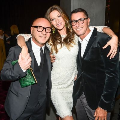 Domenico Dolce, Gisele Bundchen, Stefano Gabbana Photo
