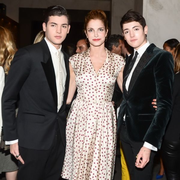 Peter Brant Jr., Stephanie Seymour, Harry Brant Photo