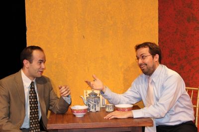 L to R: Mike Yager & John Dunn. Photo