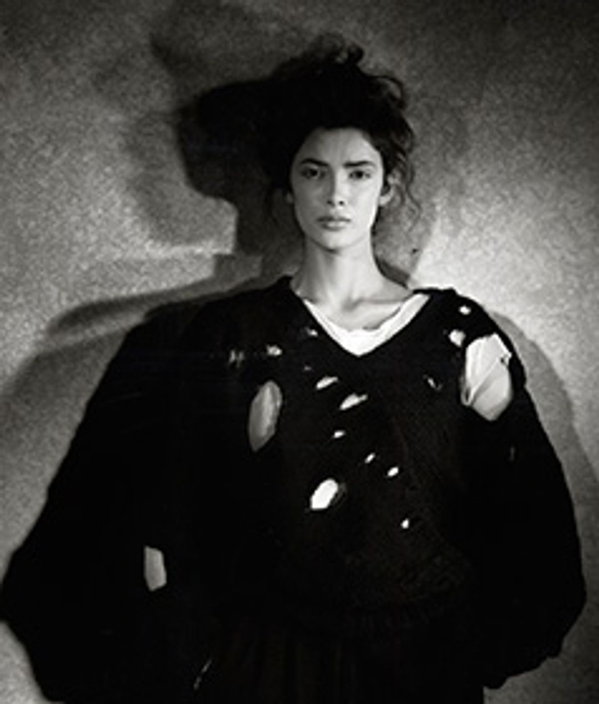 Rei Kawakubo (Japanese, born 1942) for Comme des GarÃƒÂ§ons (Japanese, founded 1969), 1982 Photograph by Peter Lindbergh at Sneak Peek at The Met's PUNK: CHAOS TO COUTURE, Opening 5/9