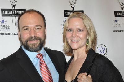 Danny Burstein and Rebecca Luker Photo