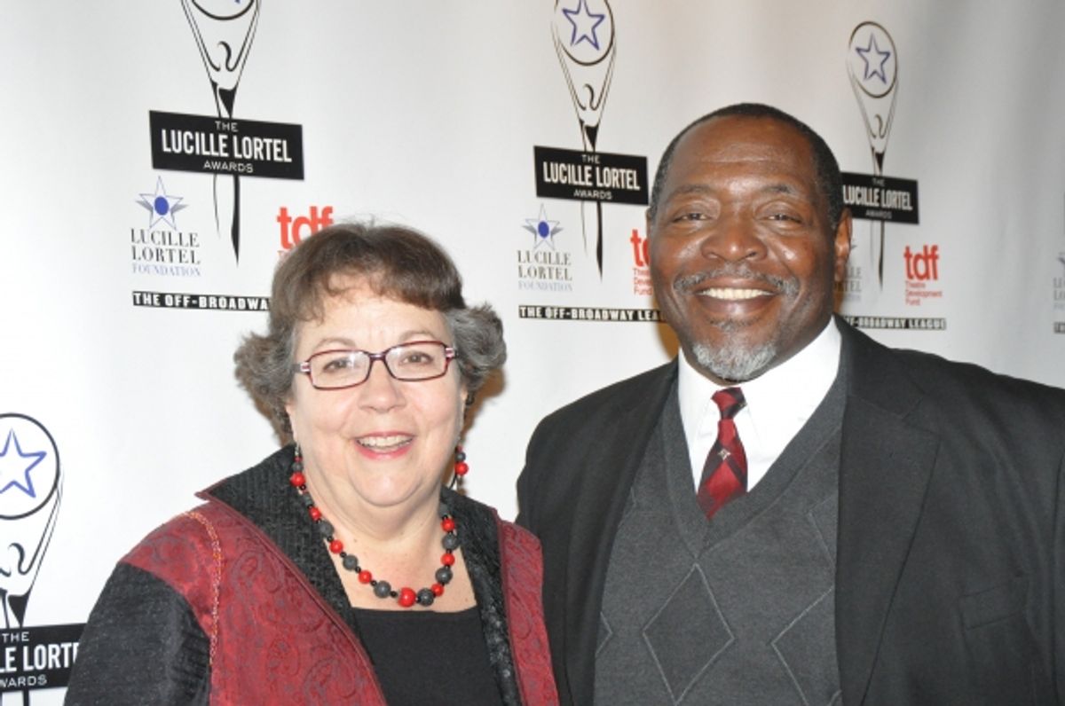 Chuck Cooper and his wife at 