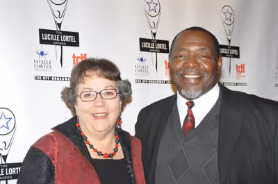 Chuck Cooper and his wife Photo