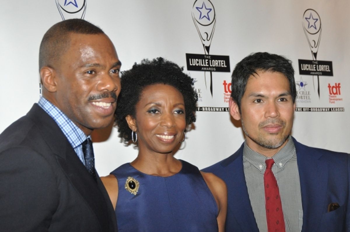 Colman Domingo, Sharon Washington and Clint Ramos at 
