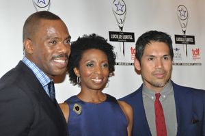 Colman Domingo, Sharon Washington and Clint Ramos @ BroadwayWorld Colman Domingo, Sharon Washington and Clint Ramos Photo