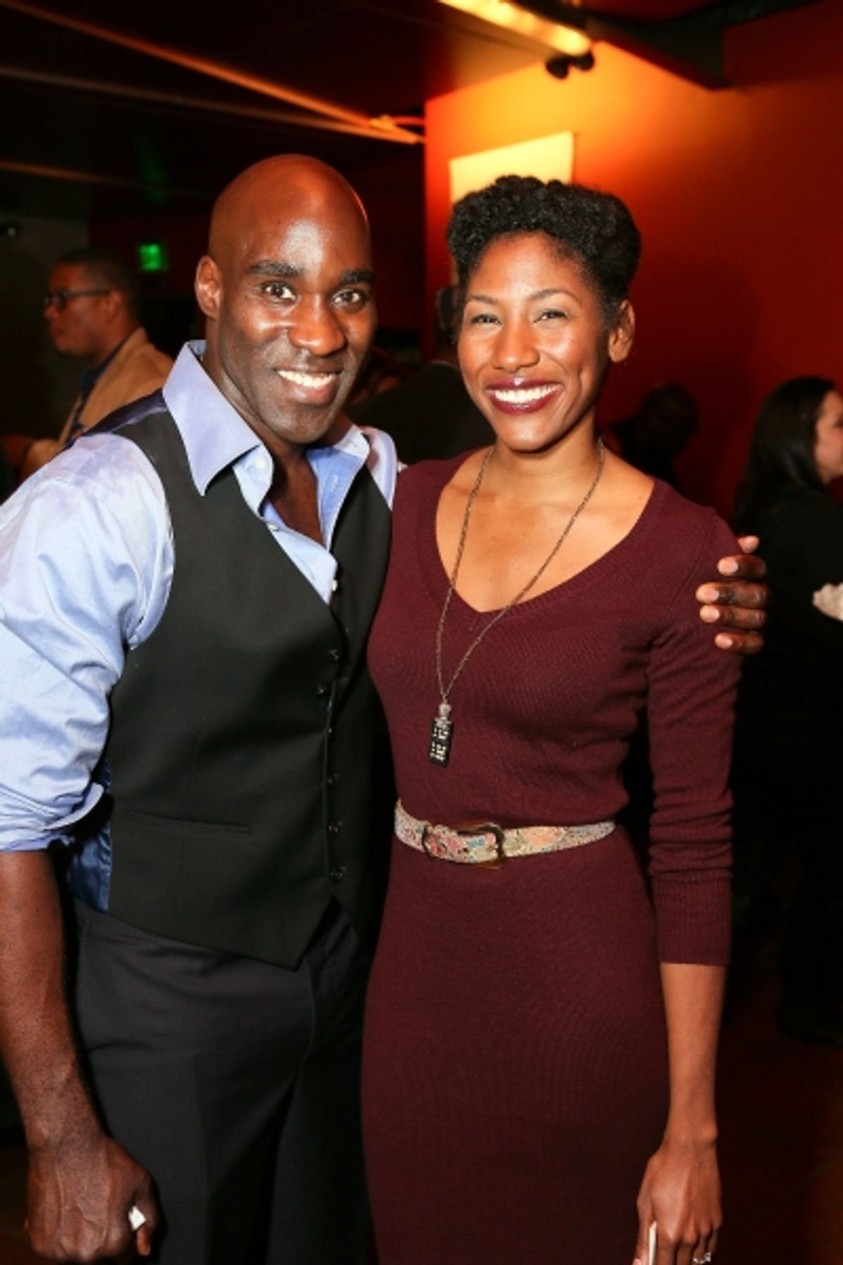 David St. Louis and Diarra Oni Kilpatrick at 