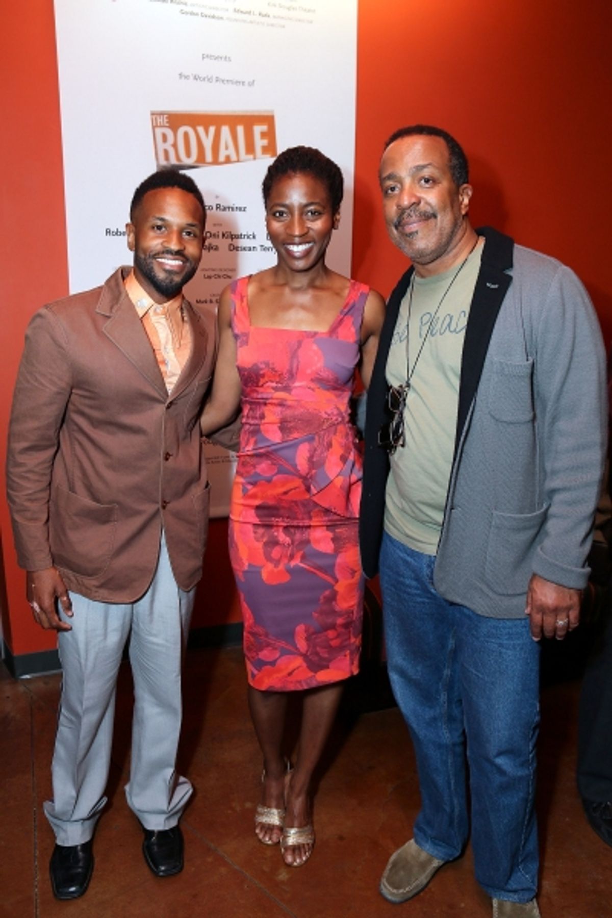 Christopher Eclipse, Ameenah Kaplan and Robert Gossett at 