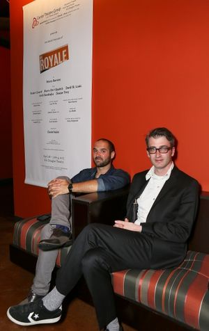 Marco Ramirez and Daniel Aukin Photo