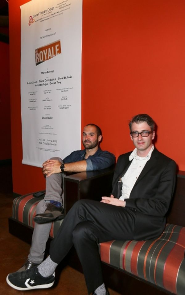 Marco Ramirez and Daniel Aukin Photo