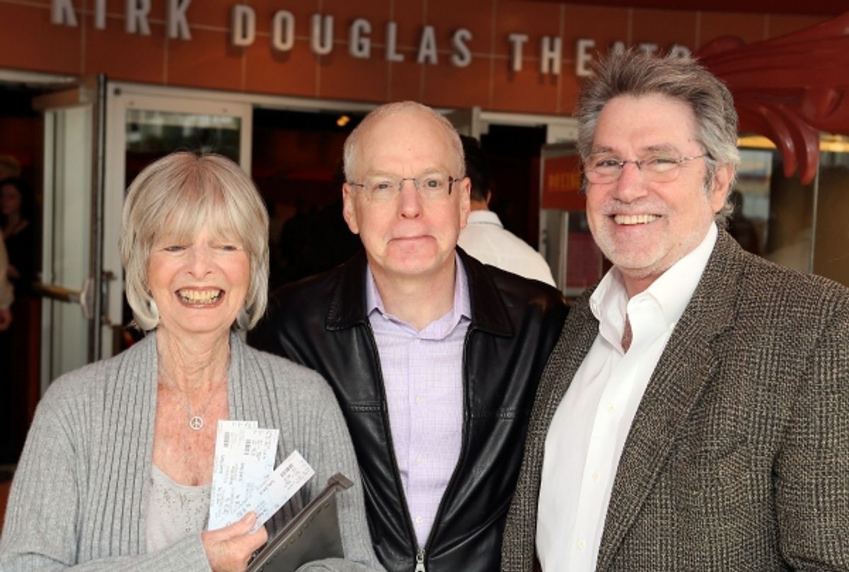 Douglas C. Baker, Joni Benickes and Miles Benickes at 