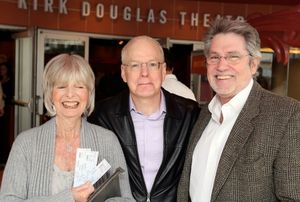 Douglas C. Baker, Joni Benickes and Miles Benickes Photo