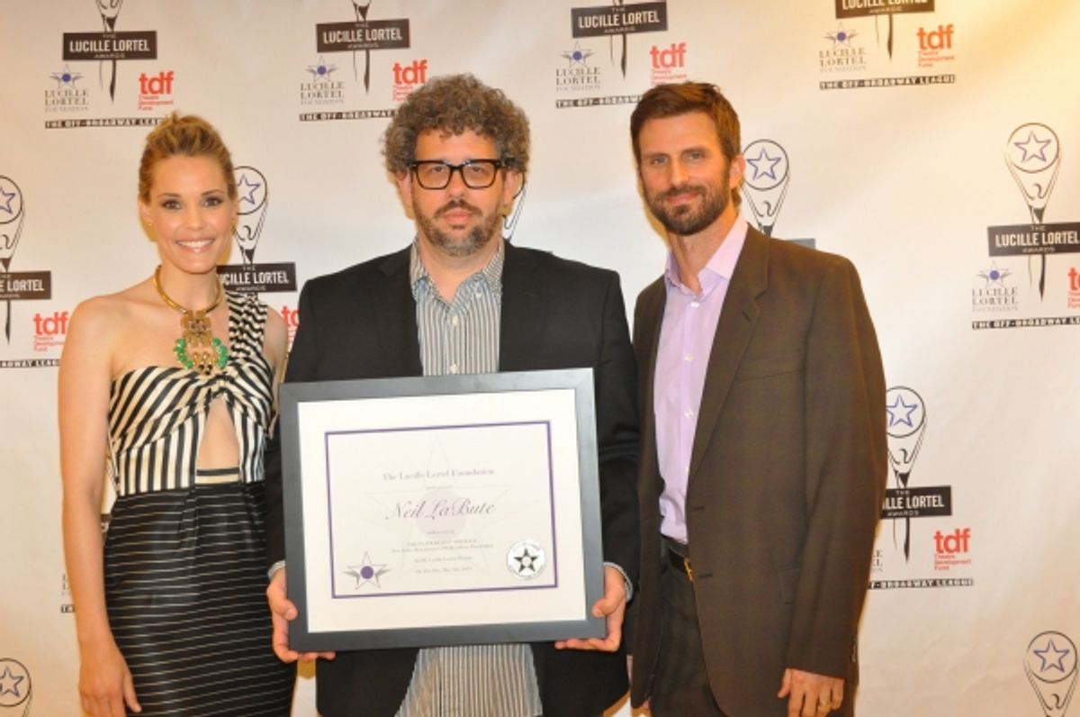 Leslie Bibb, Neil LaBute and Fred Weller at 