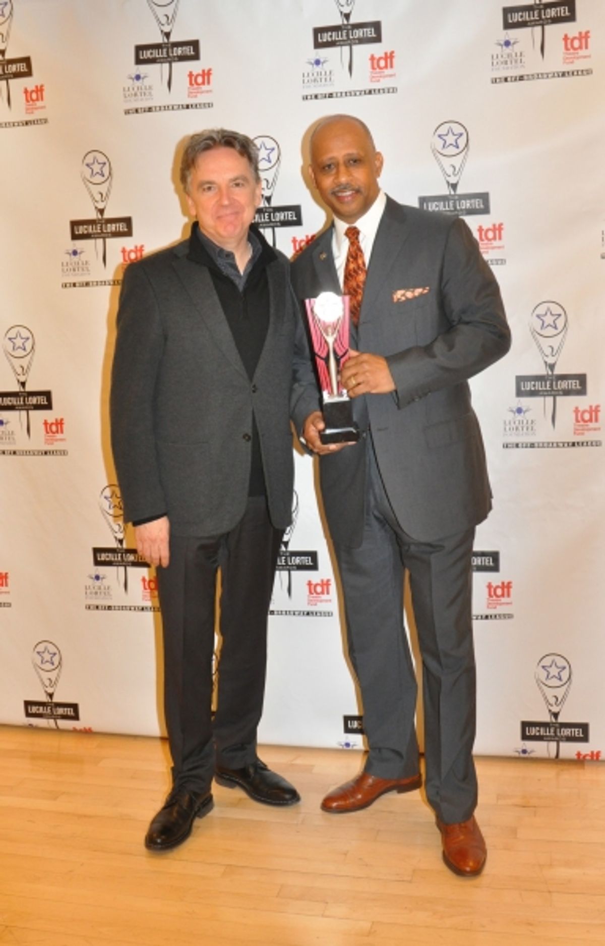 James Houghton and Ruben Santiago Hudson at 