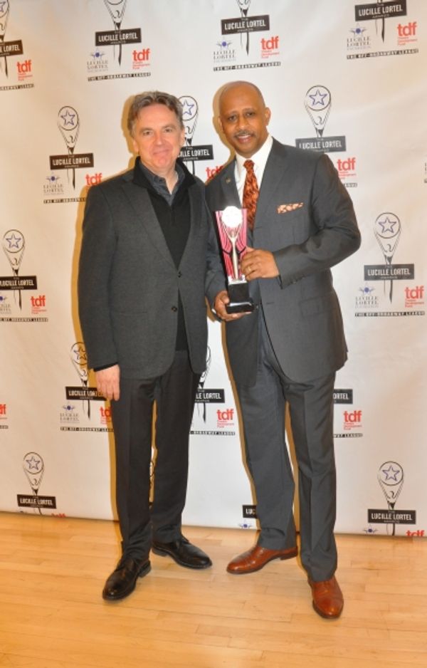 James Houghton and Ruben Santiago Hudson Photo