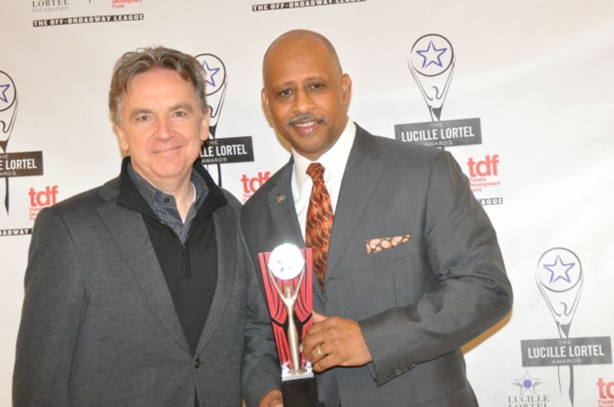 James Houghton and Ruben Santiago Hudson at 