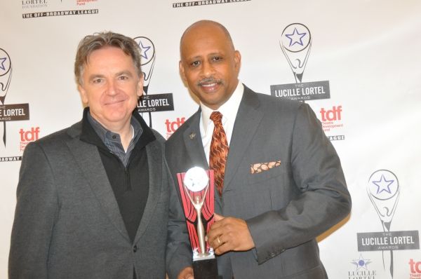 James Houghton and Ruben Santiago Hudson Photo